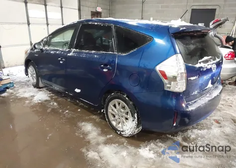 2013 Toyota Prius V Two from USA, damaged, VIN JTDZN3EU2D3286217